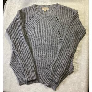 MK knit nylon with a wool blend sweater